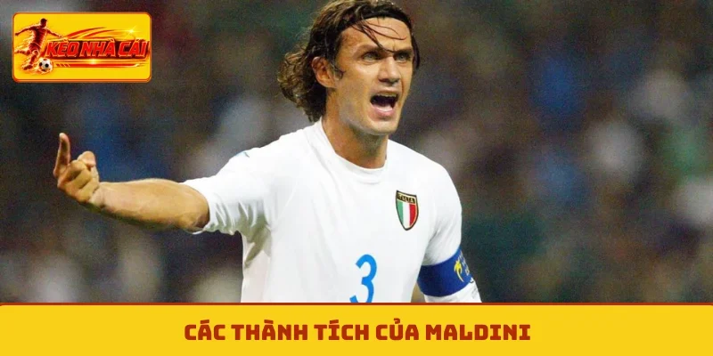 Các thành tích của Maldini