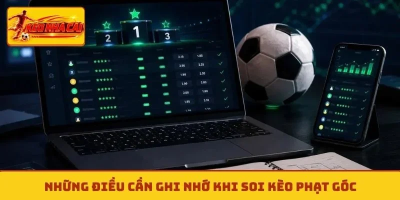 Những điều cần ghi nhớ khi soi kèo phạt góc
